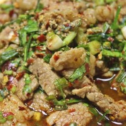 ก้อยหมูมะนาว