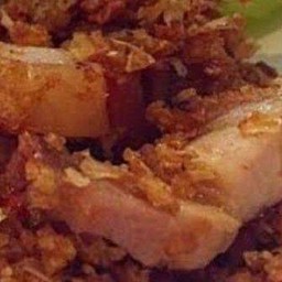 หมูกรอบทอด(กับ)