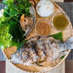 เมี่ยงปลาเผา