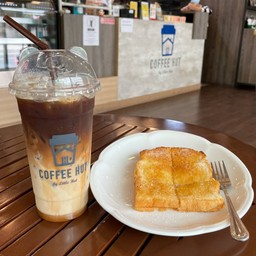 เซ็ตคู่ กาแฟเย็น-ปังปิ้ง