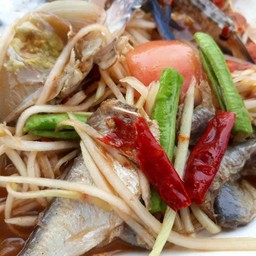 ส้มตำปลาร้า