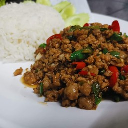 ส้มตำครกยักษ์  แซ่บตามสั่ง