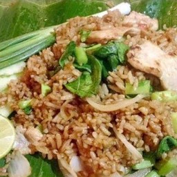 Fried Rice With Black Soy Sauce