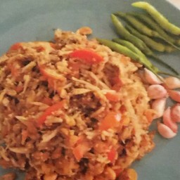 ข้าว+ละพะโต๊ะ