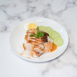 ข้าวหมูกรอบ