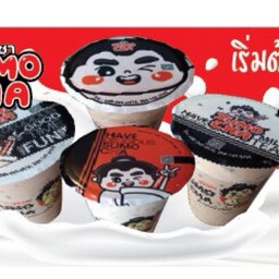 ซูโม่ชานมไข่มุก วัดท่าข้าม