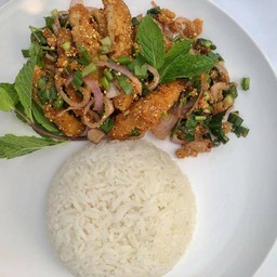 บ้านข้าวไก่ทอด