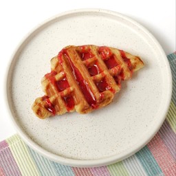 Strawberry Croffle