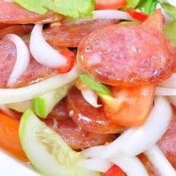Spicy Chinese Sausage Salad