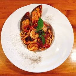 สปาเก็ตตี้อาราเบียต้า ทะเล