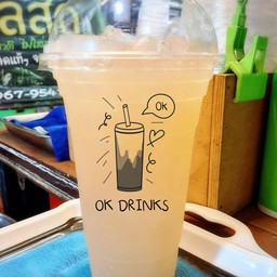 น้ำตาลสดแก้วใหญ่