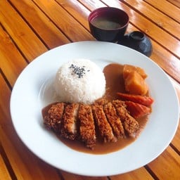 ข้าวแกงกะหรี่ญี่ปุ่นหมูทอด