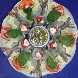 กุ้งแช่น้ำปลา