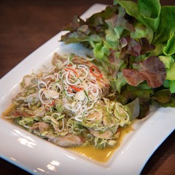 สเต็กหมู แซ่บวาชาบิ