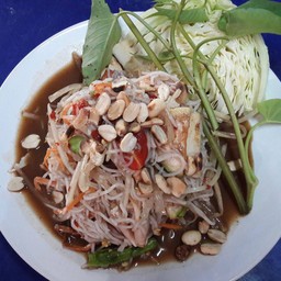 ตำซั่วขนมจีน