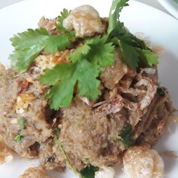 ลาบปลานิลคั่ว