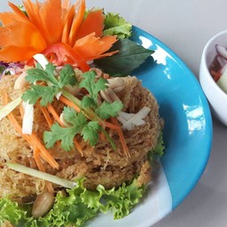 ยำปลาดุกฟู