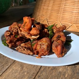 ไก่บ้านทอด