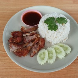 ข้าวไก่ทอด