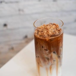 Ice Caramel Crumble Latte