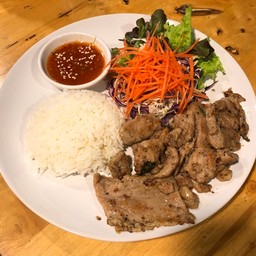 ข้าวหน้าหมูเกาหลี