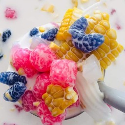 ล้านขนมเปียกปูนกะทิสด (เลย)&ของหวาน