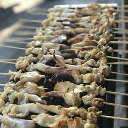 หมึกย่างลุงโทนน้ำจิ้มซีฟู้ดรสเด็ด(ซอยดับเพลิง)