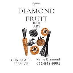 Diamond fruit คลีน ไดมอนด์