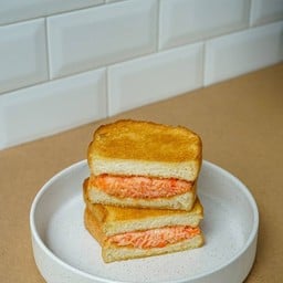 Crab Stick and Ebiko Sandwich