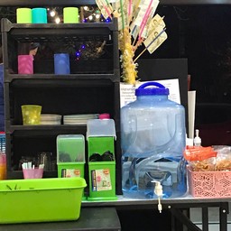 มุมน้ำและผัก