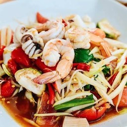 ส้มตำปลาร้า ทะเล