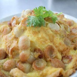 ข้าว+ไข่เจียวใส้กรอก