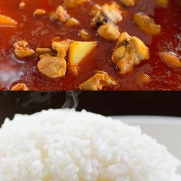 Chicken Massaman Curry With Rice