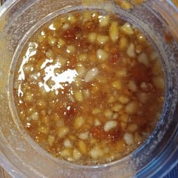 น้ำจิ้มหวานถั่ว