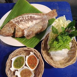 ปลาทับทิมเผาไซส์XL.