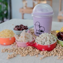 น้ำเต้าหู้เผือกปั่น