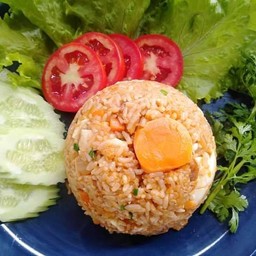 Fried Rice With Salted Egg