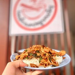 กะเพราหมูสับ