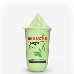 ชานมแอปเปิ้ลปั่น