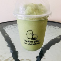 น้ำเต้าหู้ชาเขียวปั่น