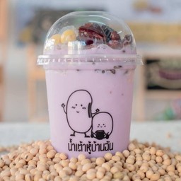 น้ำเต้าหู้เผือกปั่น ทรงเครื่อง