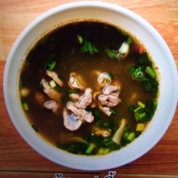 ต้มแช่บเนื้อมะนาว