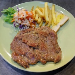 สเต็กสันคอหมู