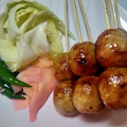 ไส้กรอกท้ายซอย&ลูกชิ้นทอด&น้ำแข็งใส