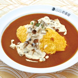 Creamed Mushroom Omelet Curry