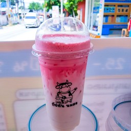 นมสดทูโทน (สตรอเบอร์รี่)