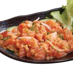 ยำปลาแซลมอน