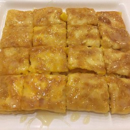 โรตีข้าวโพด+ไข่