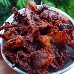 ทอดเนื้อแดดเดียว