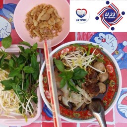 ก๋วยเตี๋ยวตุ๋นยาจีน (สูตรโบราณ) หมู เนื้อ น้ำตก - รามคำแหง58/3